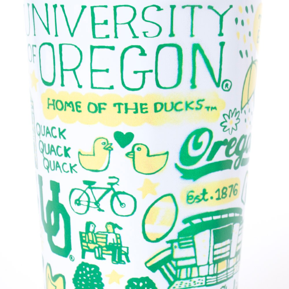 Ducks Spirit, Neil, White, Tumblers, Metal, Home & Auto, 16 ounce, Corkcicle, Tripe Wall, Stainless Steel, Julia Gash, 960399